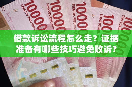 北京借款诉讼流程怎么走？证据准备有哪些技巧避免败诉？