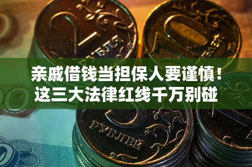 北京亲戚借钱当担保人要谨慎！这三大法律红线千万别碰