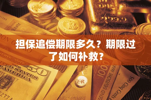 北京担保追偿期限多久？期限过了如何补救？