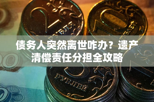 北京债务人突然离世咋办？遗产清偿责任分担全攻略