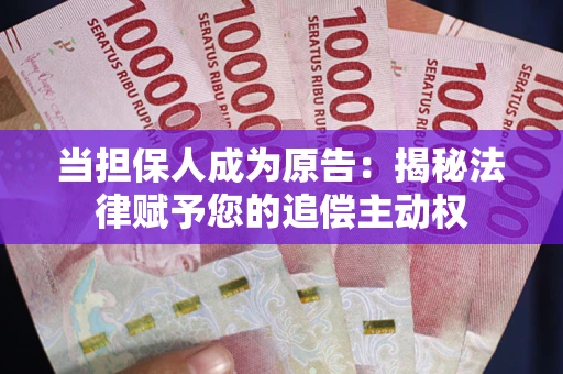北京当担保人成为原告:揭秘法律赋予您的追偿主动权 北京当担保人成为原告:揭秘法律赋予您的追偿主动权