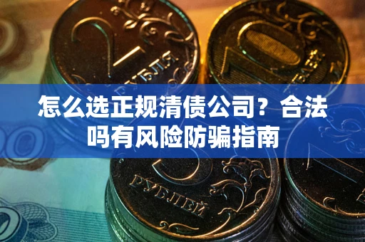 北京怎么选正规清债公司？合法吗有风险防骗指南