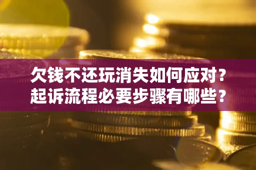 北京欠钱不还玩消失如何应对？起诉流程必要步骤有哪些？
